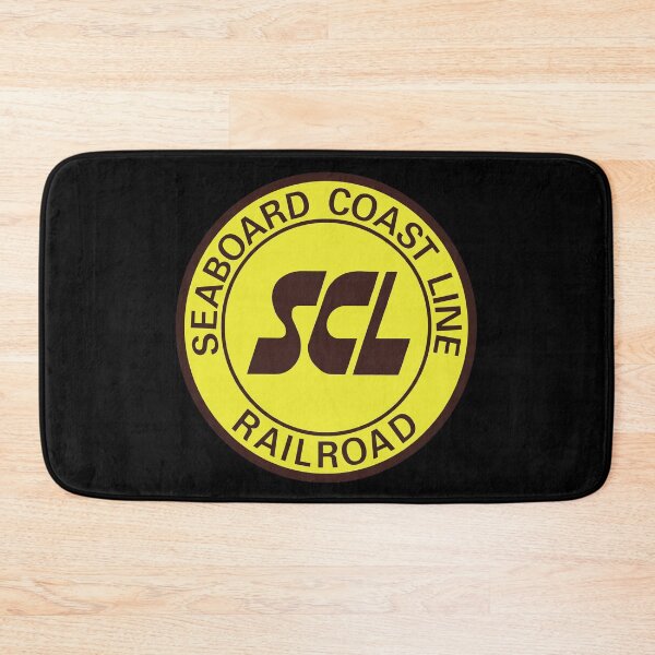 Item preview, Seaboard Coast Line Yellow Logo designed and sold by Trains-and-Rail.