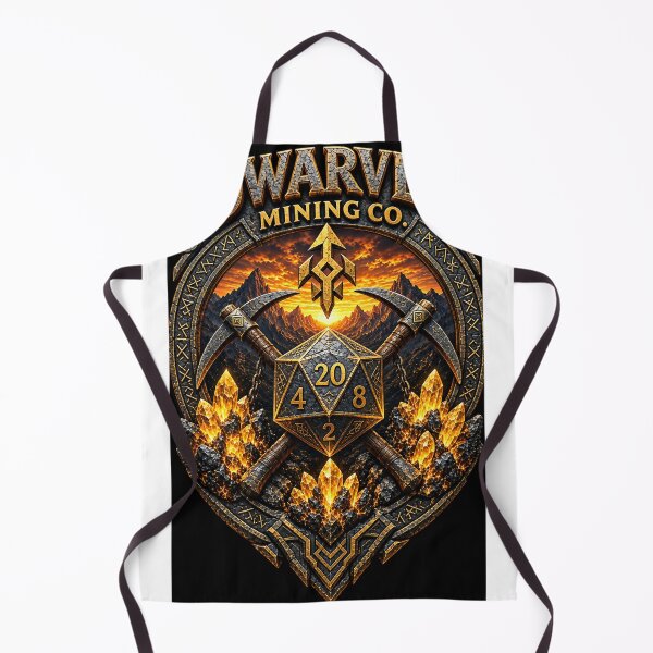 Item preview, Dwarven Mining Co Logo – Fantasy Dwarf Emblem Dig Deep designed and sold by TheFIFOdungeon.