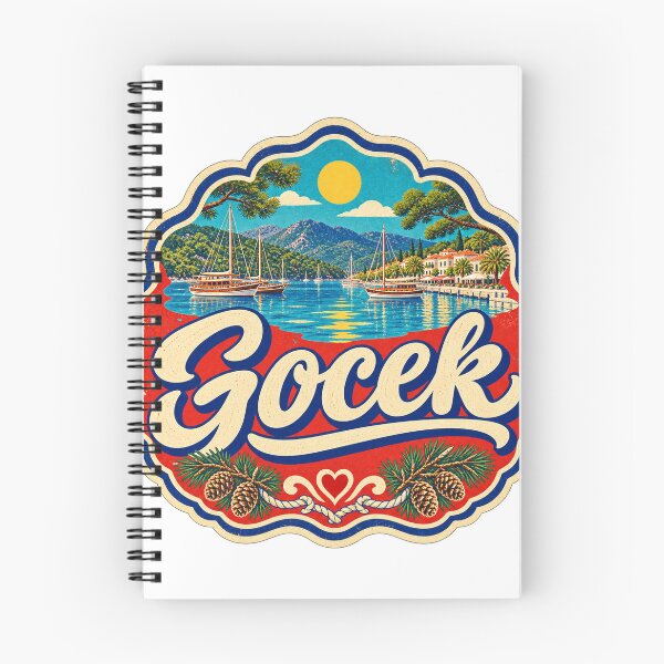 Item preview, Gocek Turkey Travel Souvenir Painted Mediterranean Sign designed and sold by VisualArtsOasis.