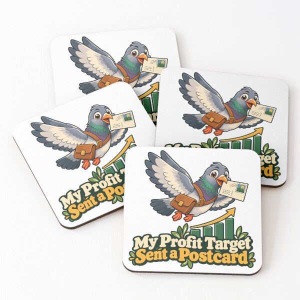 Item preview, My Profit Target Sent a Postcard Pigeon Humor designed and sold by Bikivuno.