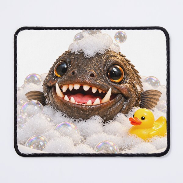 Item preview, Fangtooth Fish Bathtub Duck Visit designed and sold by Sillytoe.
