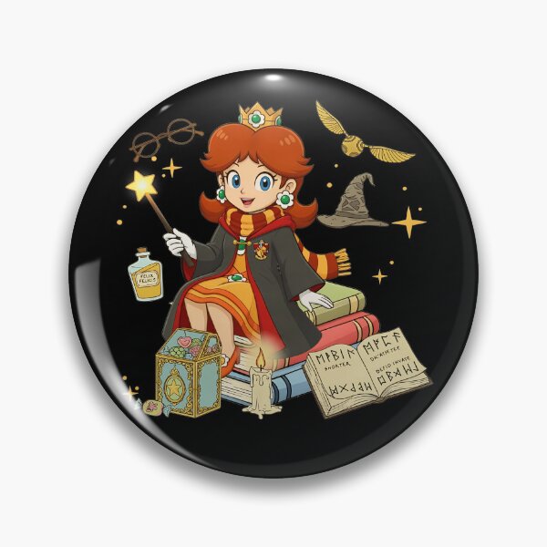 Item preview, Orange Haired Wizard Princess Magic Graphic designed and sold by missrainartshop.