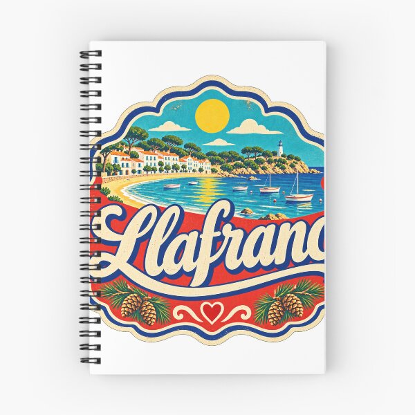 Item preview, Llafranc Spain Travel Souvenir Painted Mediterranean Sign designed and sold by VisualArtsOasis.