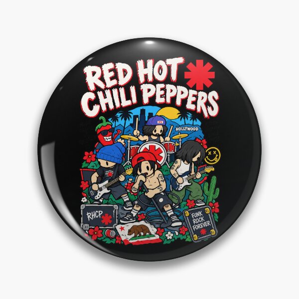 Item preview, Red Hot Chili Peppers Cute Chibi Funk Rock Band Concert designed and sold by turanco.