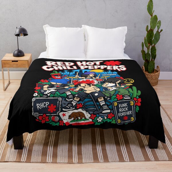 Item preview, Red Hot Chili Peppers Cute Chibi Funk Rock Band Concert designed and sold by turanco.