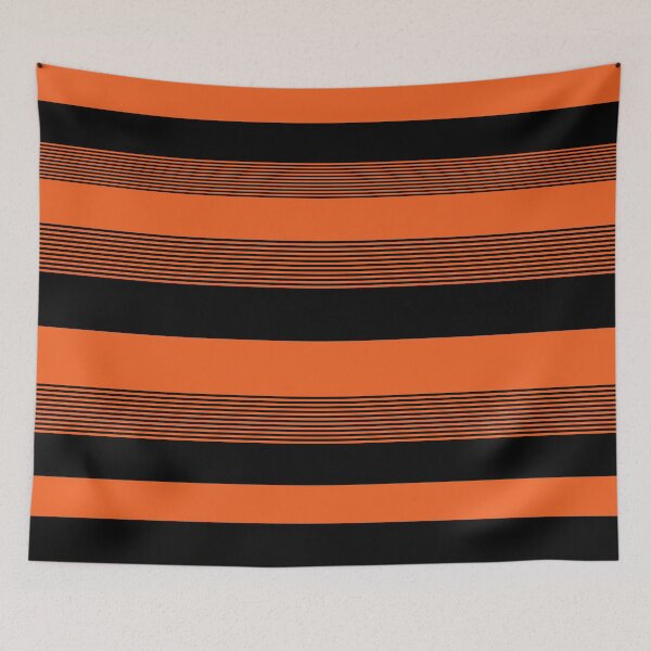 Item preview, Dark Orange linear design designed and sold by Lifer Art and Design.
