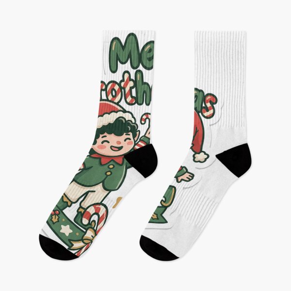 Item preview, Brother Christmas Merry Brother-mas Gift designed and sold by Soft Merch.
