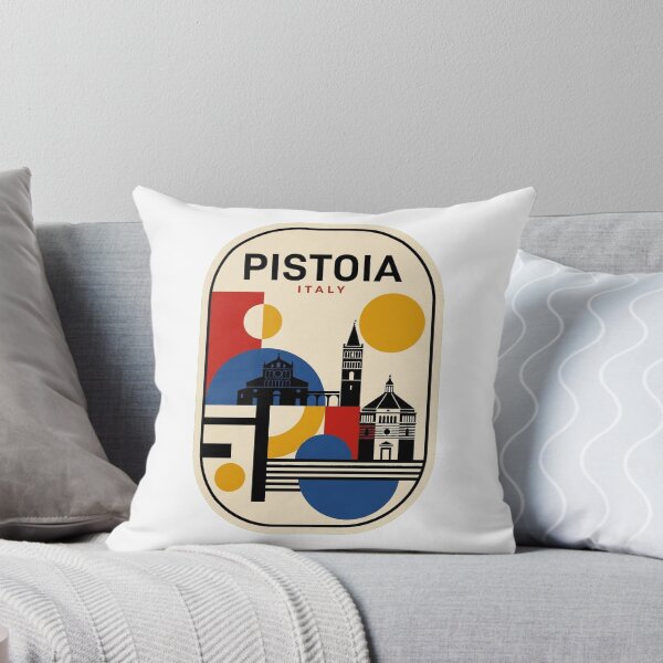 Item preview, Retro Pistoia Bauhaus Geometric Skyline designed and sold by k3rstman1.