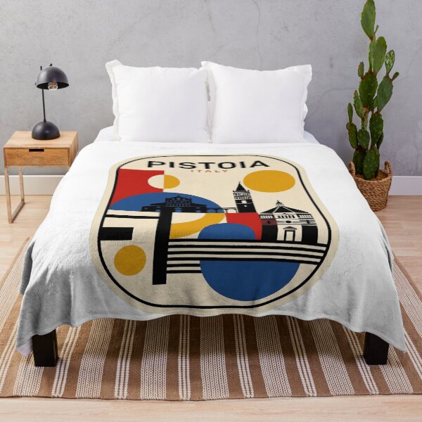 Item preview, Retro Pistoia Bauhaus Geometric Skyline designed and sold by k3rstman1.