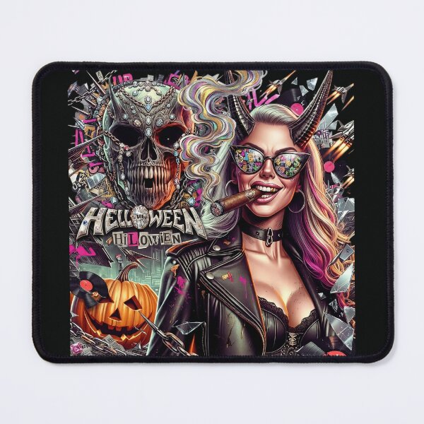 Item preview, Halloween Blonde Devil Cigar Skull Glasses designed and sold by Voodoo Store Paranormal Collections.