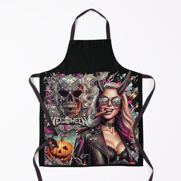 Item preview, Halloween Blonde Devil Cigar Skull Glasses designed and sold by Voodoo Store Paranormal Collections.