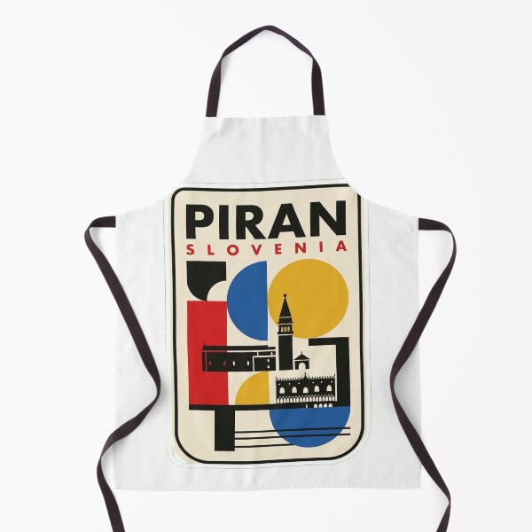 Item preview, Retro Piran Bauhaus Geometric Skyline designed and sold by k3rstman1.
