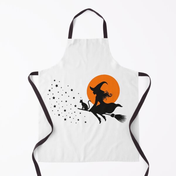 Item preview, Witch on Broom Silhouette designed and sold by MAXIZPRINT.