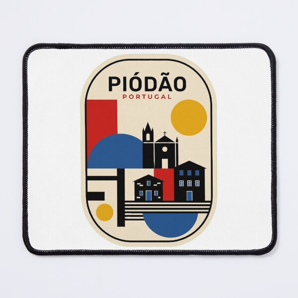 Item preview, Retro Piódão Bauhaus Geometric Skyline designed and sold by k3rstman1.