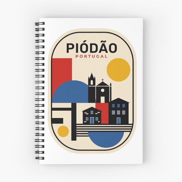 Item preview, Retro Piódão Bauhaus Geometric Skyline designed and sold by k3rstman1.