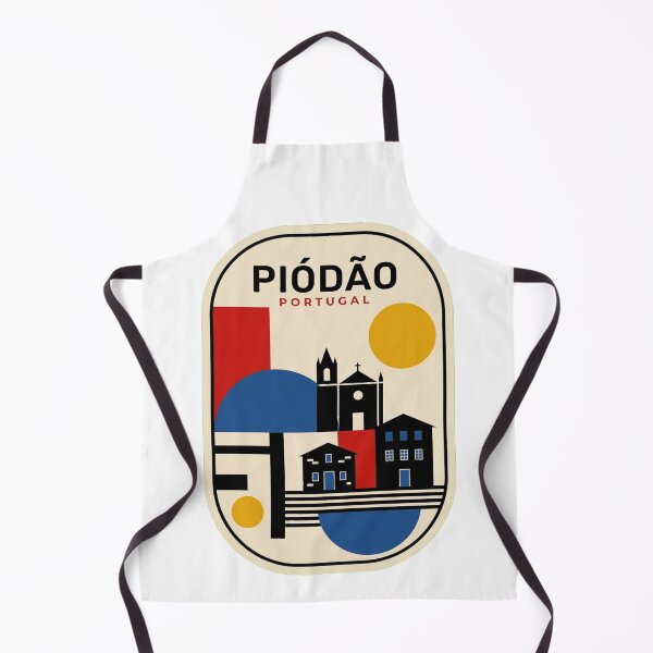 Item preview, Retro Piódão Bauhaus Geometric Skyline designed and sold by k3rstman1.