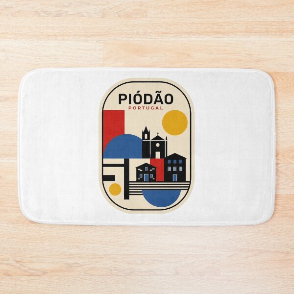 Item preview, Retro Piódão Bauhaus Geometric Skyline designed and sold by k3rstman1.