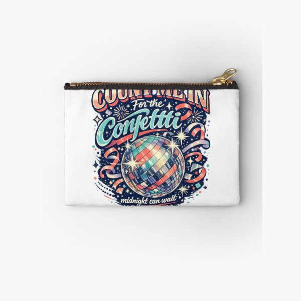 Item preview, Count Me In for the Confetti New Year Disco Ball Party Retro Celebration Art designed and sold by inkoutninja.
