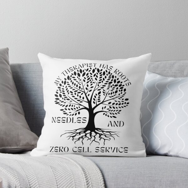 Item preview, My therapist has roots, needles, and zero cell service designed and sold by darshants.