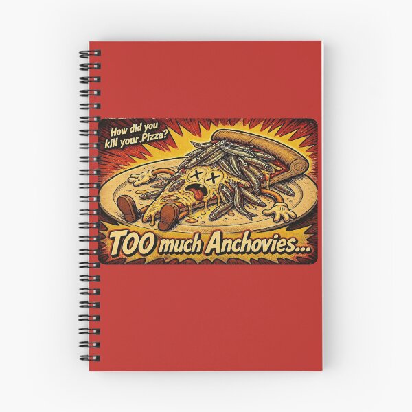 Item preview, How did you ruin your pizza? Too many anchovies... designed and sold by NubesDesignCH.