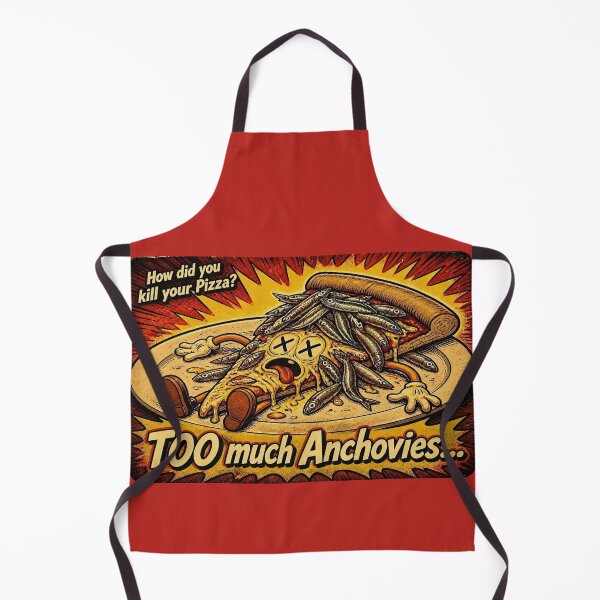 Item preview, How did you ruin your pizza? Too many anchovies... designed and sold by NubesDesignCH.