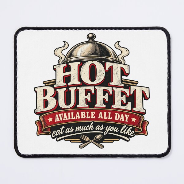 Item preview, Hot buffet available all day eat as much as you like designed and sold by teesvira.