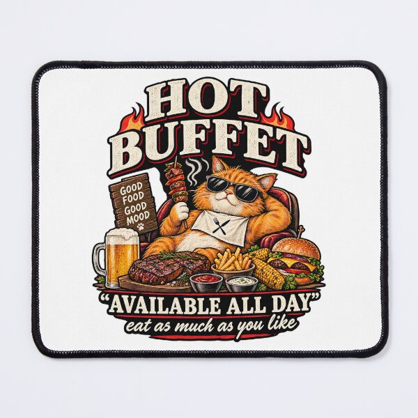 Item preview, Hot buffet available all day eat as much as you like designed and sold by teesvira.