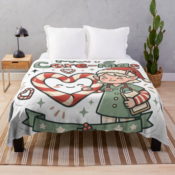 Item preview, Caregiver Christmas Merry Care-mas Gift designed and sold by Soft Merch.