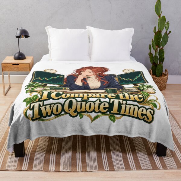 Item preview, Two Quote Times Comparison Anime Trader Artwork designed and sold by Bikivuno.