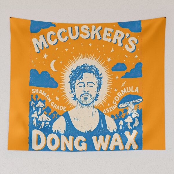 Item preview, McCusker's Dong Wax – MSSP Shaman Retro Artwork designed and sold by Kumo Co..