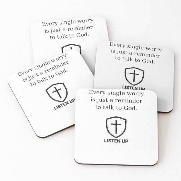 Item preview, Every Single Worry Is Just A Reminder To Talk To God — ListenUpChat Christian Shirt designed and sold by ListenUpChat.