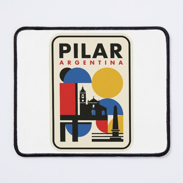 Item preview, Retro Pilar Bauhaus Geometric Skyline designed and sold by k3rstman1.