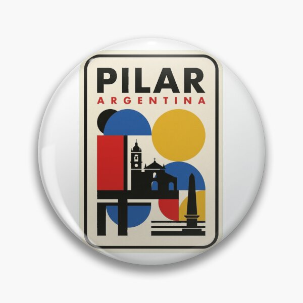 Item preview, Retro Pilar Bauhaus Geometric Skyline designed and sold by k3rstman1.