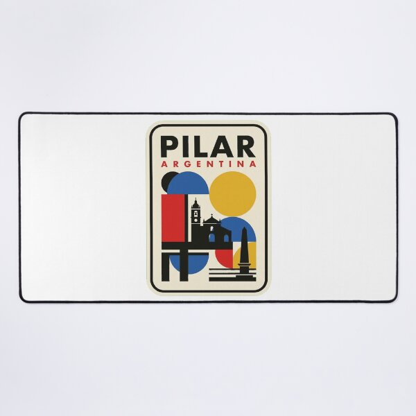 Item preview, Retro Pilar Bauhaus Geometric Skyline designed and sold by k3rstman1.