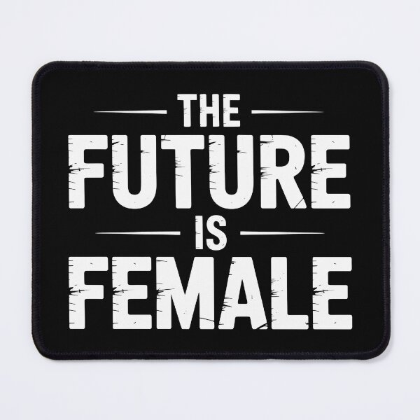 Item preview, The Future Is Female – Distressed Feminist Typography Statement designed and sold by LoFizzy.