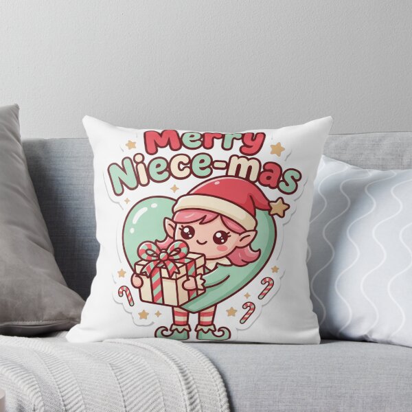 Item preview, Niece Christmas Merry Niece-mas Gift designed and sold by Soft Merch.