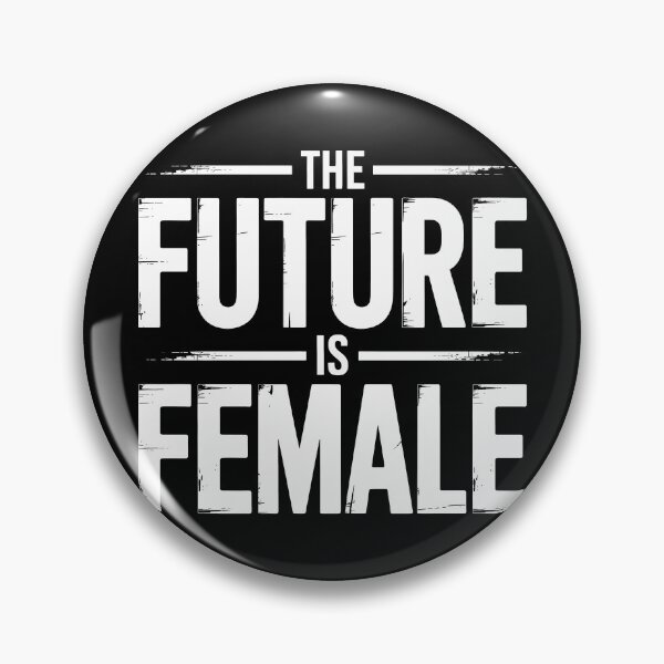 Item preview, The Future Is Female – Distressed Feminist Typography Statement designed and sold by LoFizzy.