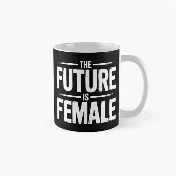 Item preview, The Future Is Female – Distressed Feminist Typography Statement designed and sold by LoFizzy.