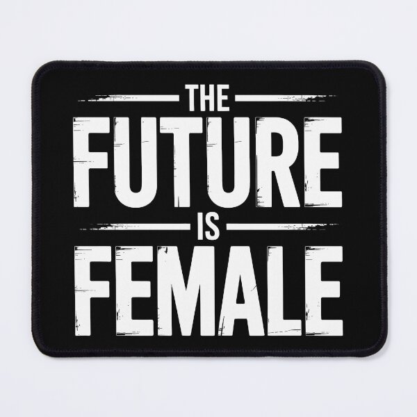 Item preview, The Future Is Female – Distressed Feminist Typography Statement designed and sold by LoFizzy.