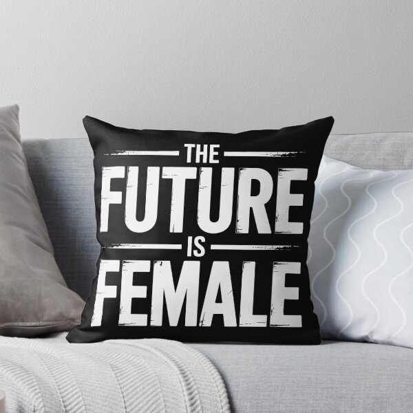 Item preview, The Future Is Female – Distressed Feminist Typography Statement designed and sold by LoFizzy.