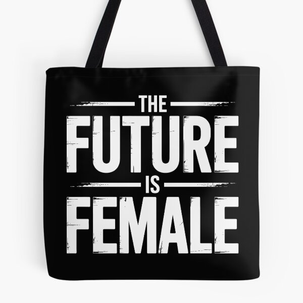 Item preview, The Future Is Female – Distressed Feminist Typography Statement designed and sold by LoFizzy.