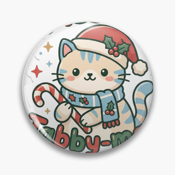 Item preview, Tabby Cat Christmas Meowy Tabby-mas Gift designed and sold by Soft Merch.