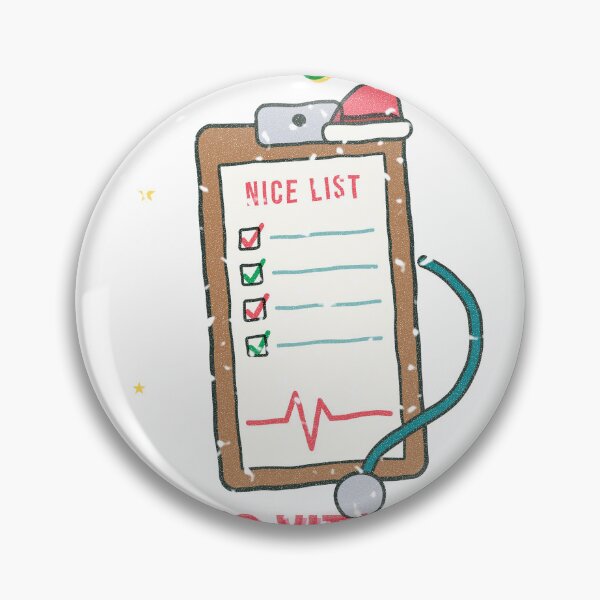 Item preview, Making A List Checking Vitals Twice Nurse Christmas designed and sold by somebasic.