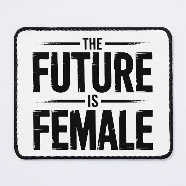 Item preview, The Future Is Female – Distressed Feminist Typography Statement designed and sold by LoFizzy.