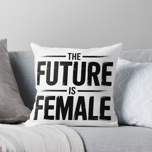 Item preview, The Future Is Female – Distressed Feminist Typography Statement designed and sold by LoFizzy.