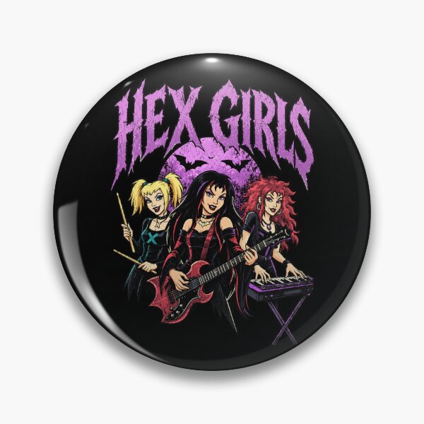 Item preview, The Hex Girls Halloween Thorn Dusk Luna Goth Band designed and sold by BasseAlexDes.
