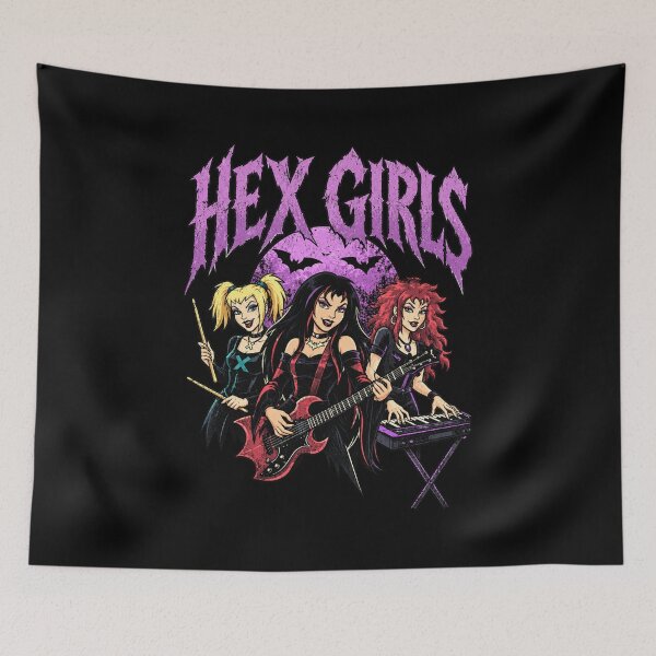 Item preview, The Hex Girls Halloween Thorn Dusk Luna Goth Band designed and sold by BasseAlexDes.