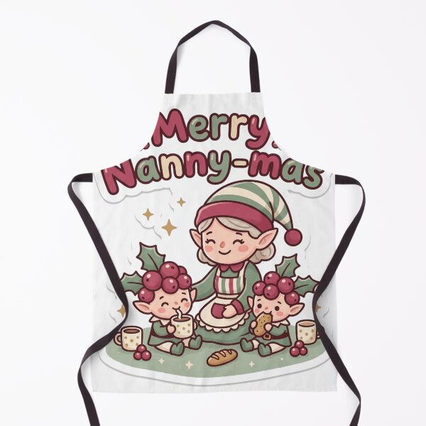 Item preview, Nanny Christmas Merry Nanny-mas Gift designed and sold by Soft Merch.