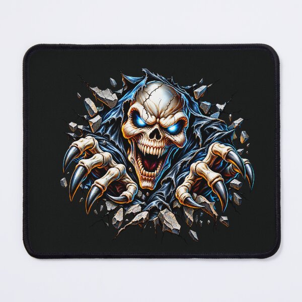 Item preview, Breaking Through – Fierce Skull Halloween Design designed and sold by AnointedInk.