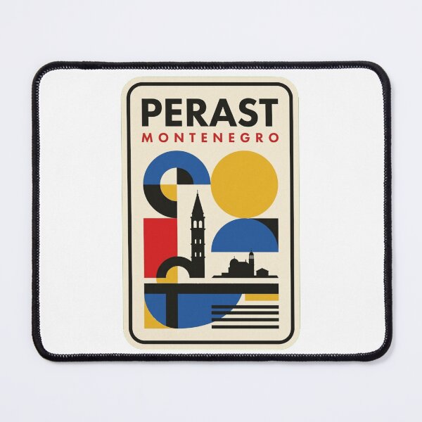 Item preview, Retro Perast Bauhaus Geometric Skyline designed and sold by k3rstman1.